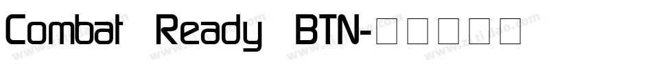 Combat Ready BTN字体转换